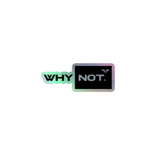 WHY_NOT NEON Holographic stickers