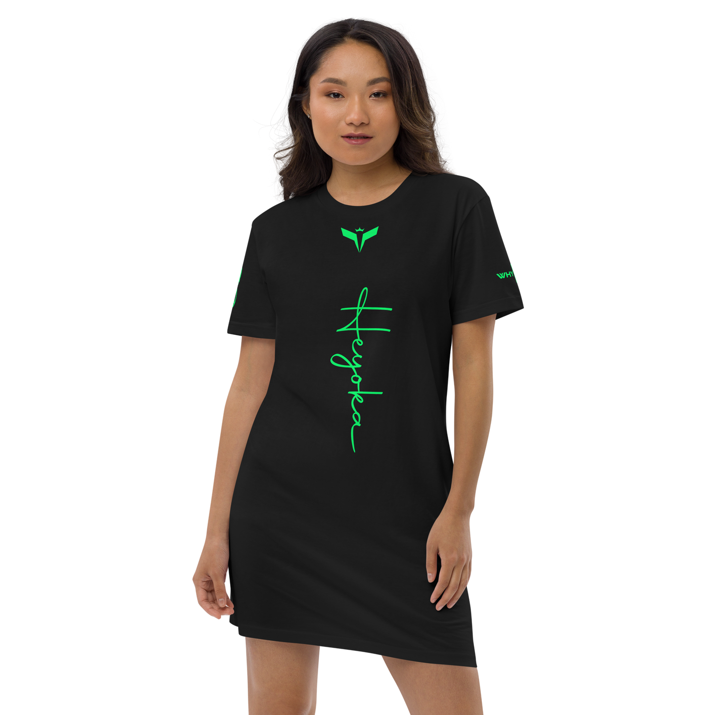 WHY_NOT NEON Organic cotton t-shirt dress