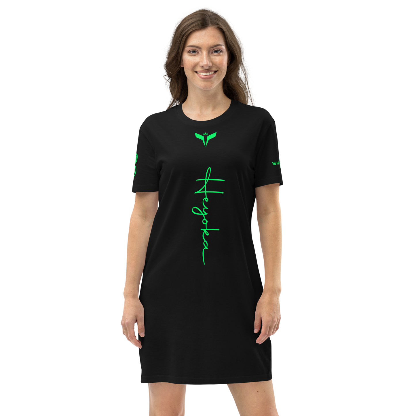 WHY_NOT NEON Organic cotton t-shirt dress