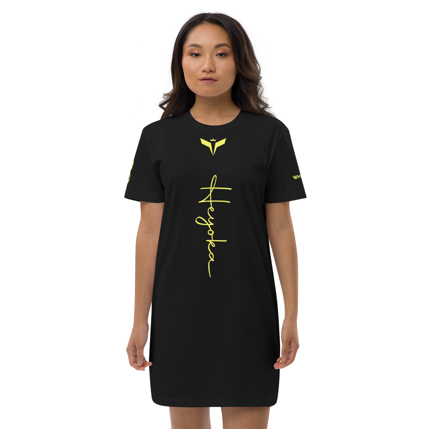 WHY_NOT NEON Organic cotton t-shirt dress