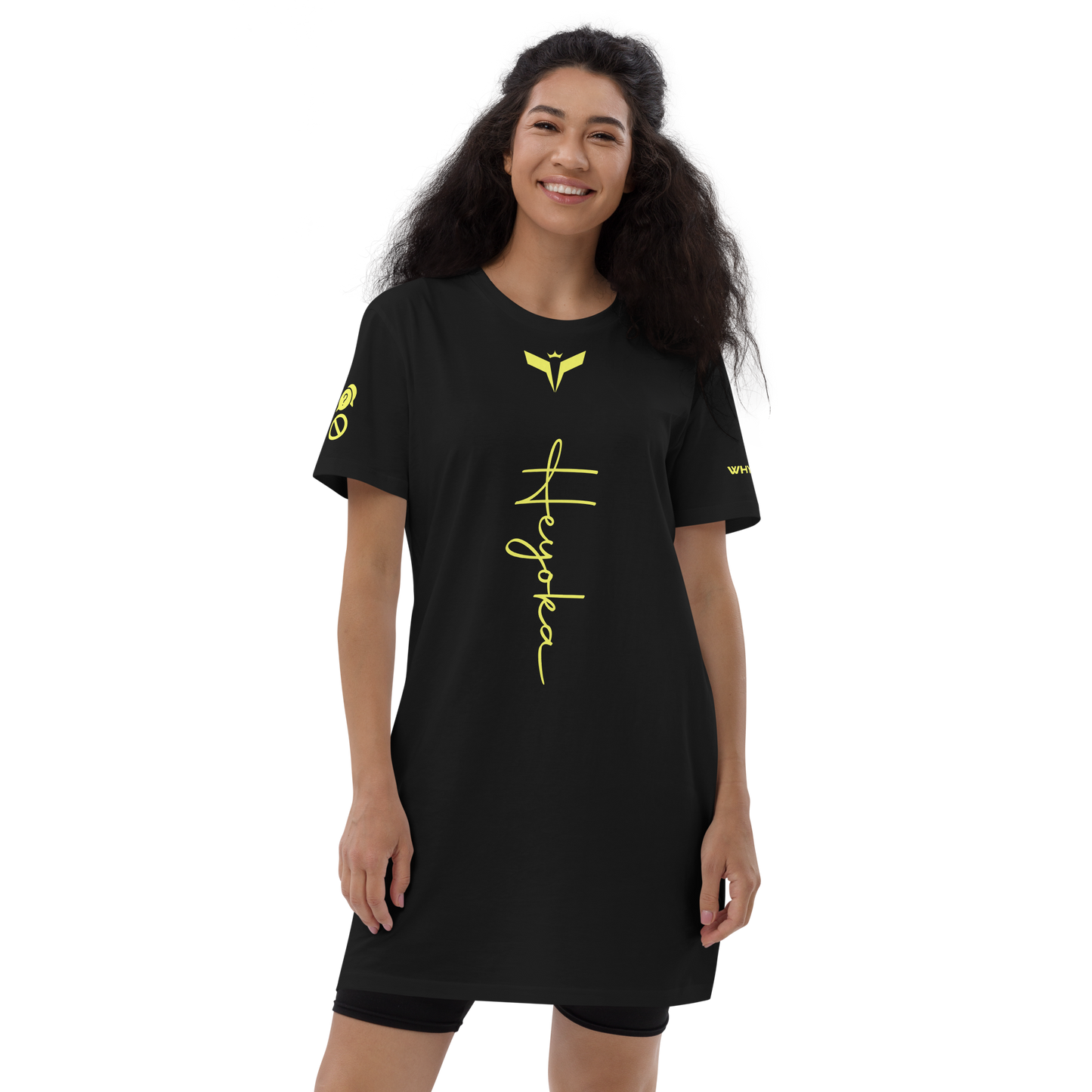 WHY_NOT NEON Organic cotton t-shirt dress