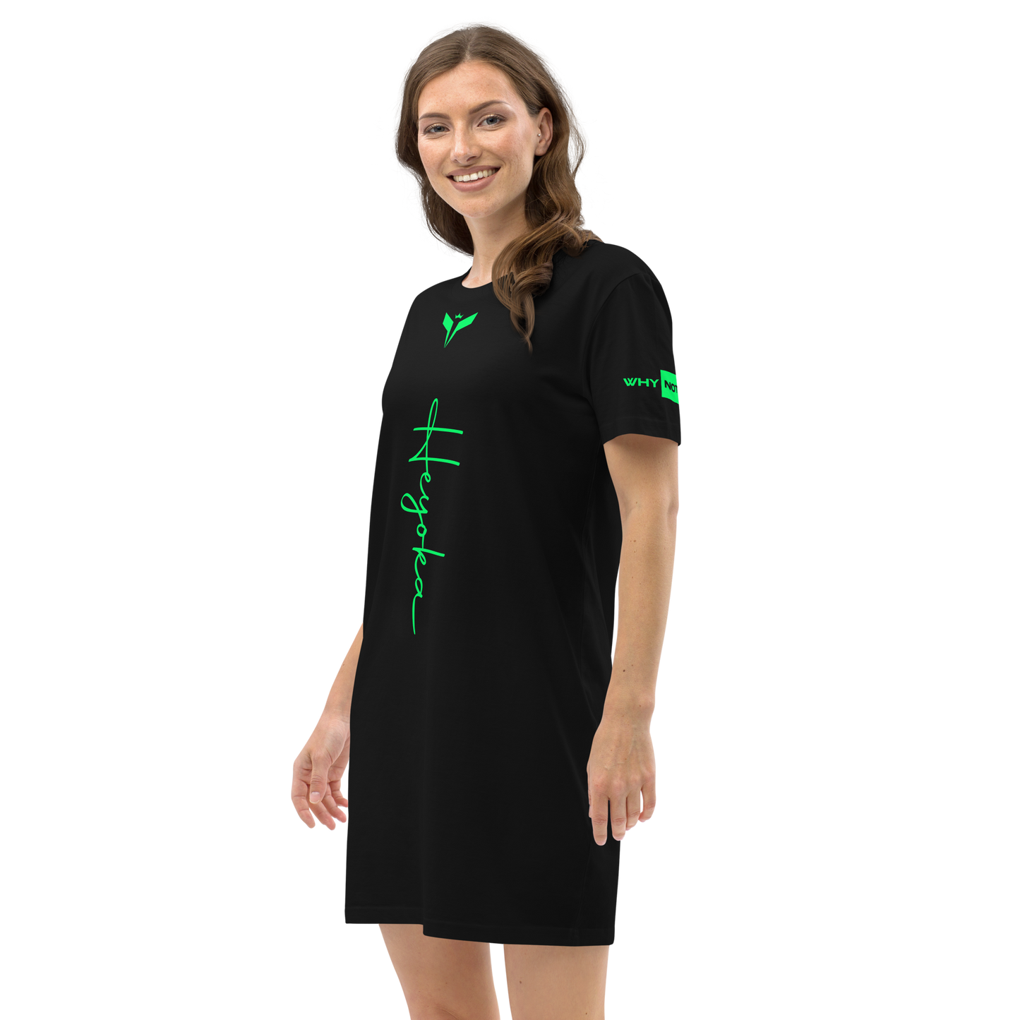 WHY_NOT NEON Organic cotton t-shirt dress