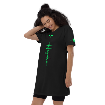 WHY_NOT NEON Organic cotton t-shirt dress