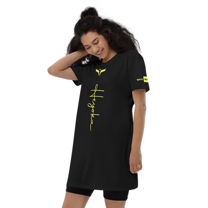 WHY_NOT NEON Organic cotton t-shirt dress