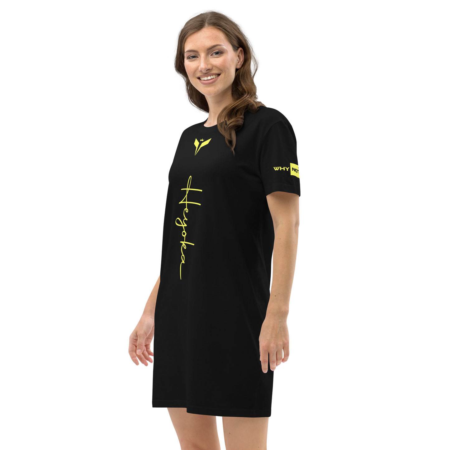 WHY_NOT NEON Organic cotton t-shirt dress