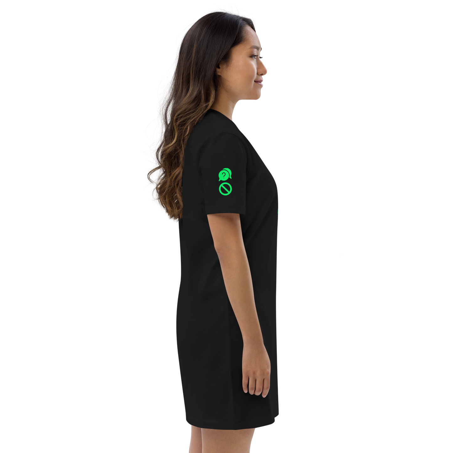 WHY_NOT NEON Organic cotton t-shirt dress