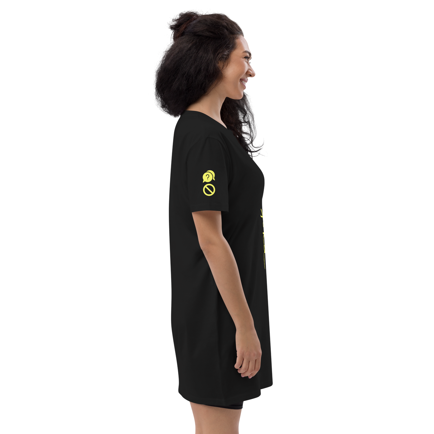 WHY_NOT NEON Organic cotton t-shirt dress