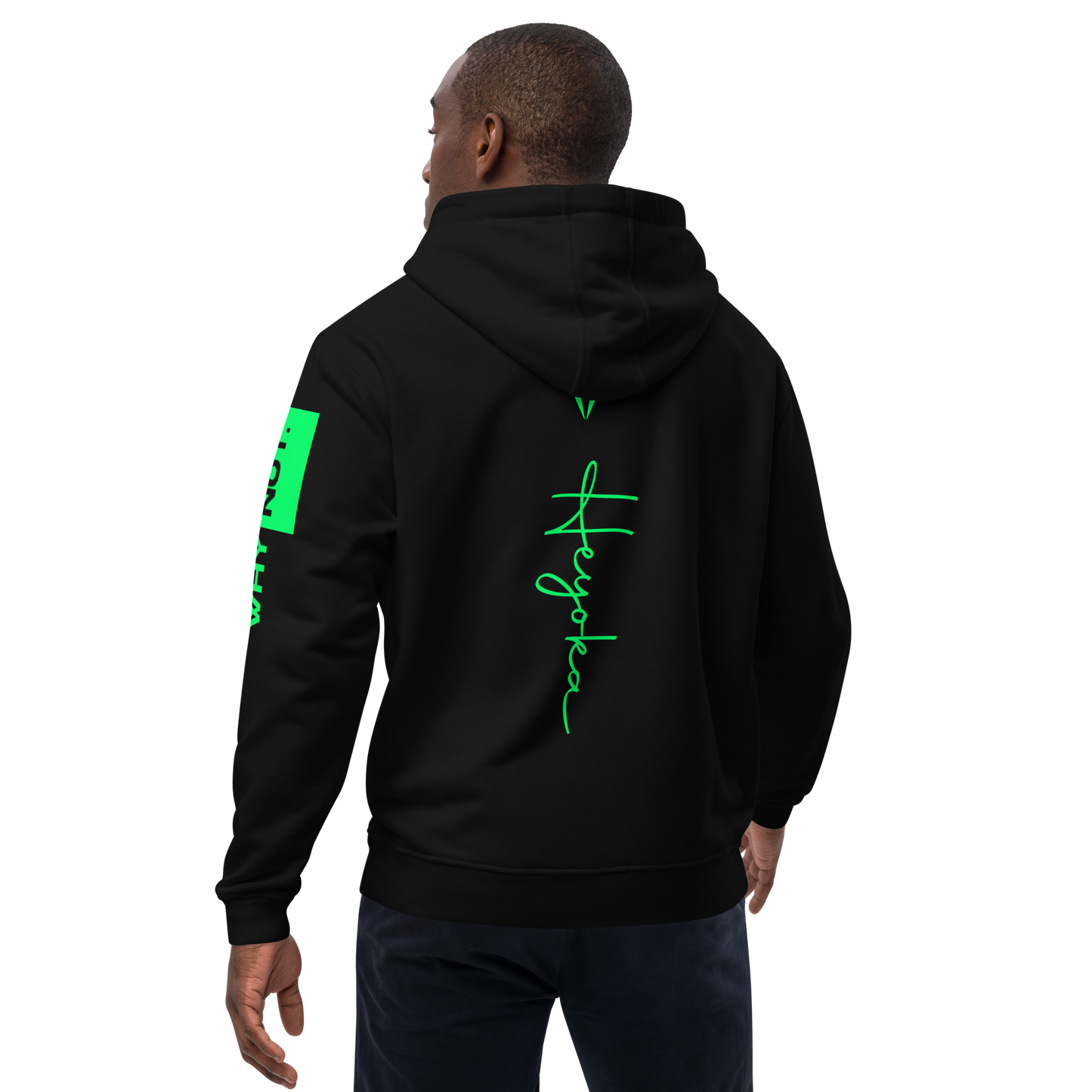 WHY_NOT NEON Premium eco hoodie