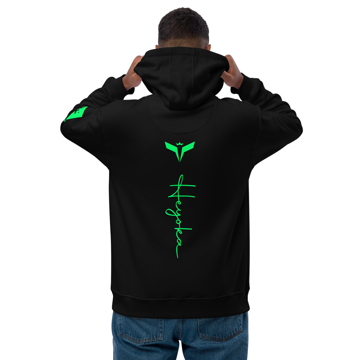 WHY_NOT NEON Premium eco hoodie