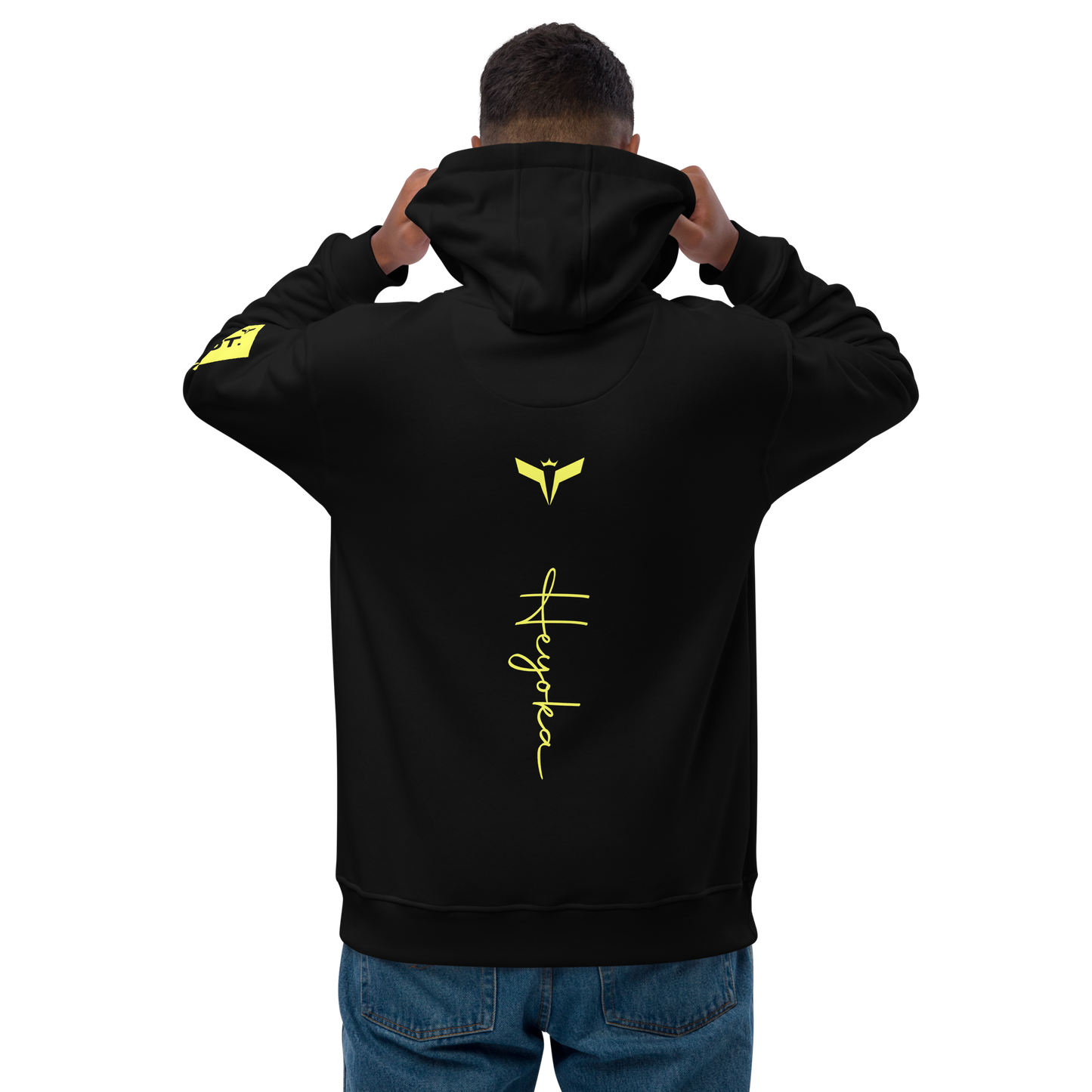 WHY_NOT NEON Premium eco hoodie