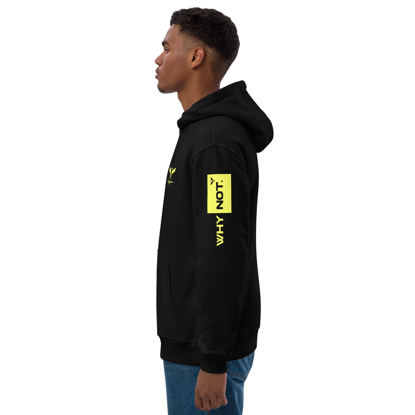 WHY_NOT NEON Premium eco hoodie