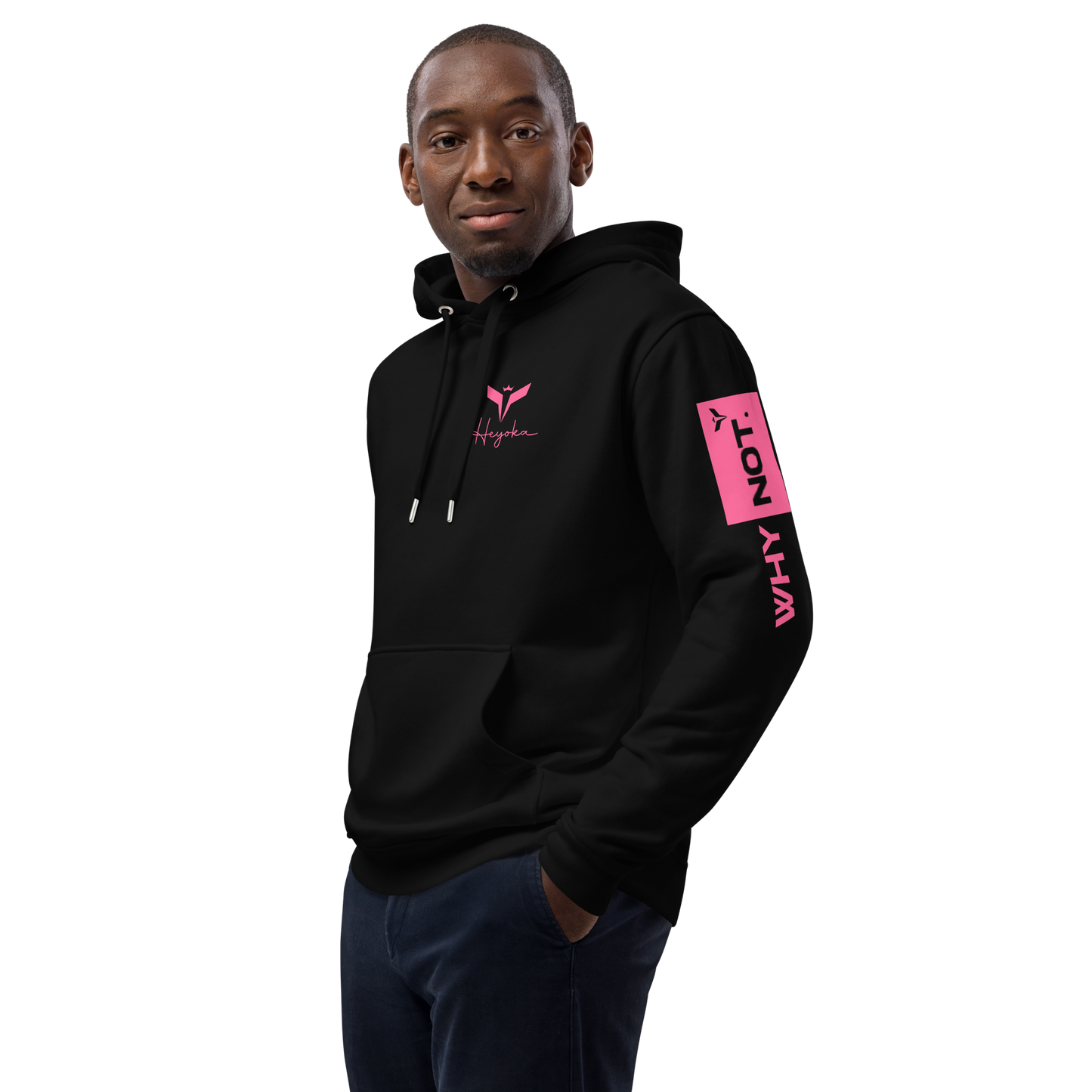 WHY_NOT NEON Premium eco hoodie