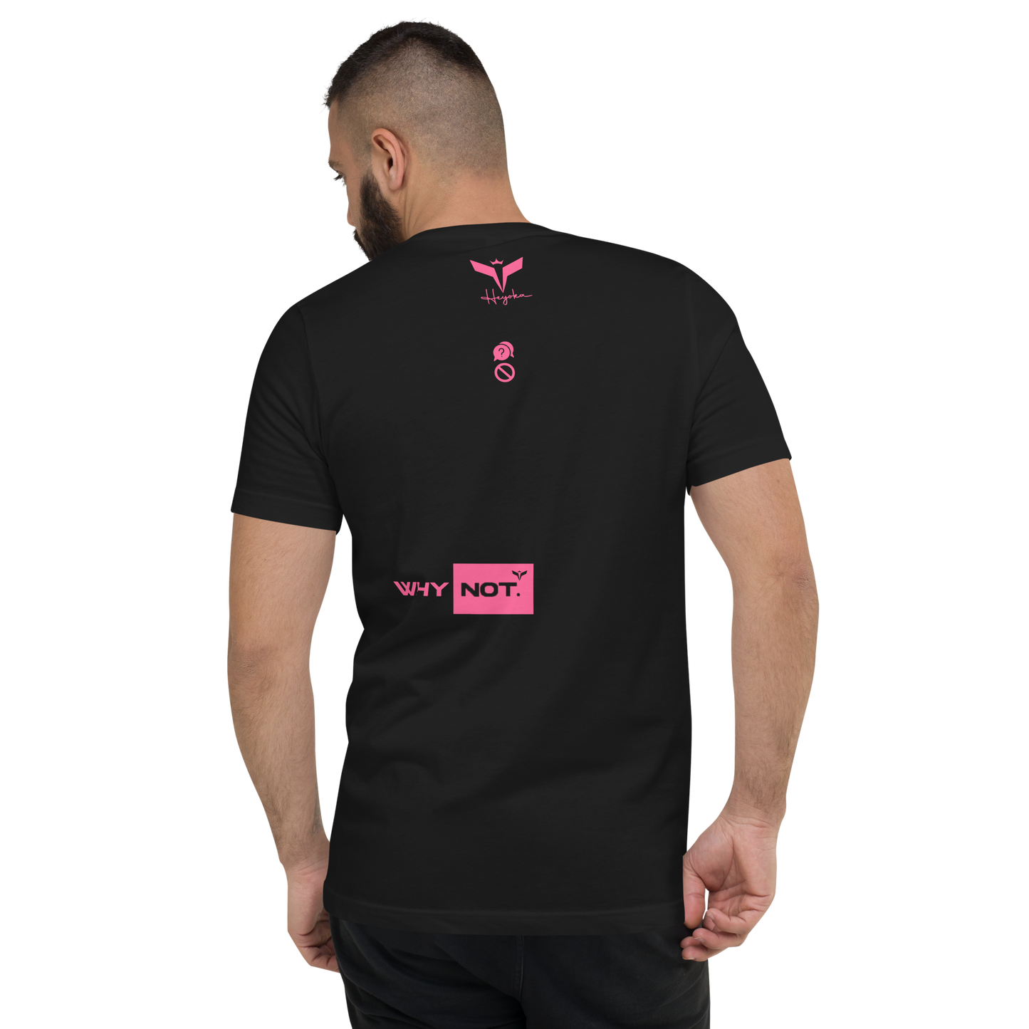 WHY_NOT NEON Unisex Short Sleeve V-Neck T-Shirt