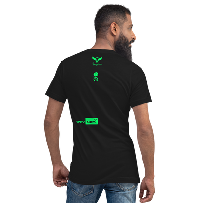 WHY_NOT NEON Unisex Short Sleeve V-Neck T-Shirt